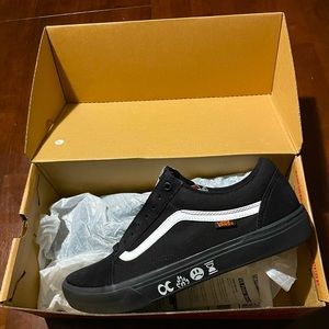 Vans Old Skool Pro Bmx (Cult) Men’s 12/Women’s 13.5 Black/Black Unisex NWT